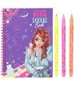 Topmodel Doodle Book Neon Con Set De Bolis