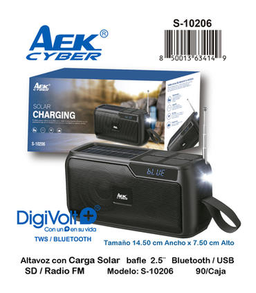 altavoz-aek-252-con-carga-solarlinternabtusb