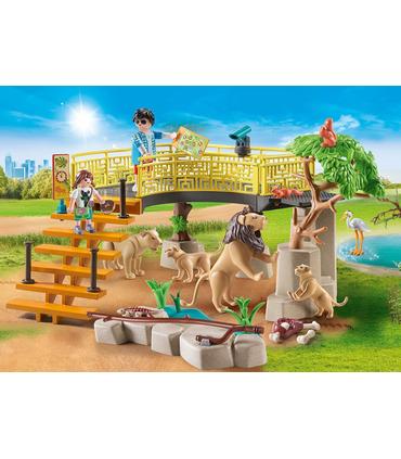 playmobil-71192-leones-con-recinto-exterior