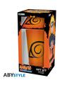 Vaso Naruto Shippuden Glass + Coaster