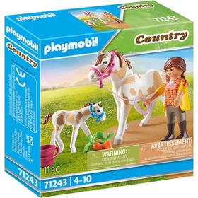 playmobil-71243-caballo-con-potro