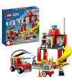 Lego 60375 - Parque De Bomberos Y Camion De Bomberos
