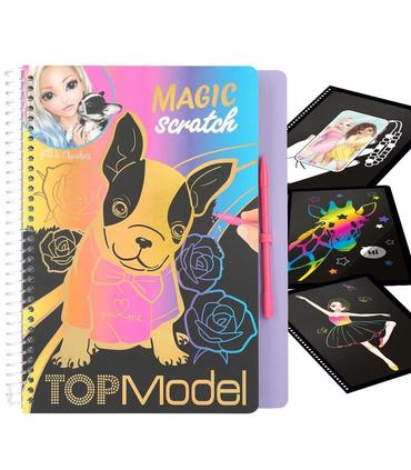 topmodel-magic-scratch-book