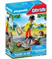 Playmobil 71245 - Paramedico Con Paciente