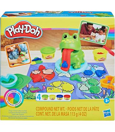 play-doh-primeras-creaciones-con-la-rana