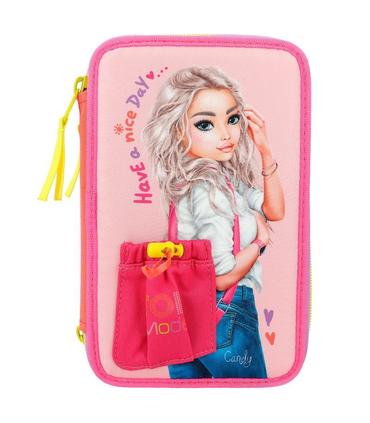 topmodel-estuche-triple-con-bolsillo-frontal