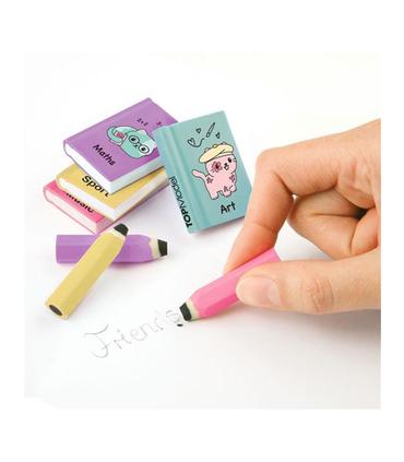 topmodel-set-goma-de-borrar-mini-libro