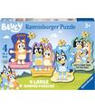 Bluey Puzzle Shaped 4 In A Box
