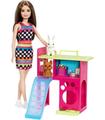 Barbie Muñeca Con Mascotas