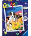Creart Serie D Classic - Cachorros Con Girasoles