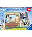Bluey Puzzle 3x49 Pz