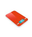 Báscula de Cocina Cristal Digital Roja SS-3690R SOGO