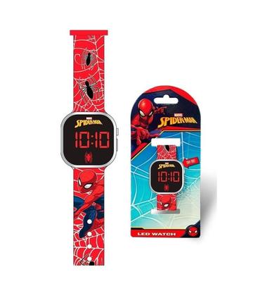 reloj-led-spiderman