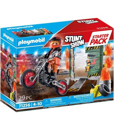 playmobil-71256-starter-pack-stuntshow-moto-con-pared