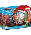 Playmobil 71256 - Starter Pack Stuntshow Moto Con Pared
