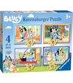 Bluey Puzzle 4 In A Box