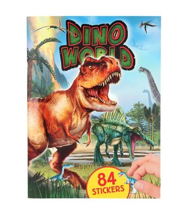 dino-world-con-pegatinas-en-relieve
