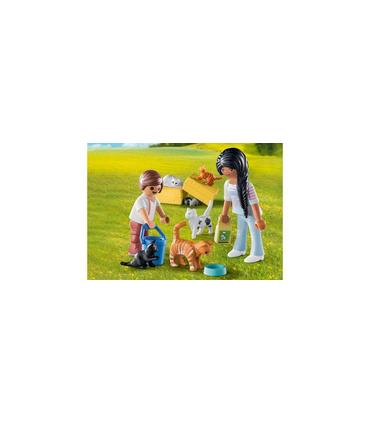 playmobil-71309-familia-de-gatos