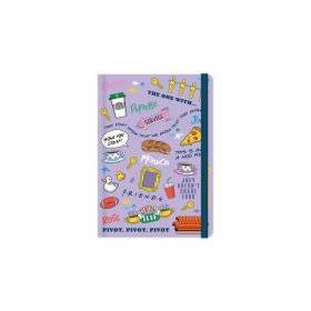 friends-cuaderno-a5-icons