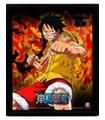 CUADRO 3D ONE PIECE BROTHERS BURNING RAGE
