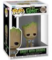 Figura Funko Pop Marvel: Iag- Groot W/ Grunds
