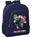 Mochila Junior Adapt.carro Super Mario