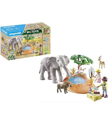 playmobil-71293-wiltopia-elefante-en-la-charca