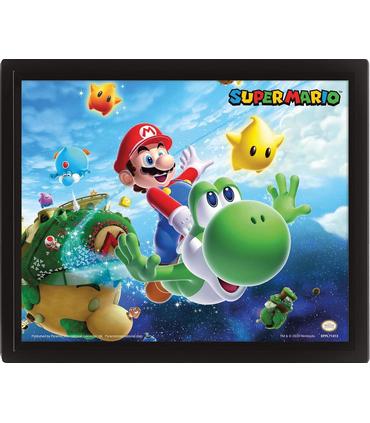 cuadro-3d-lenticular-super-mario-galaxy