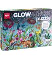 Puzzle Glow in the Dark Flors 204 pces
