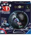 3d Globo Estrellas Glow In The Dark 180