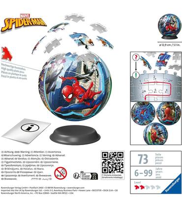 puzzle-ball-spiderman-3d-72-pcs