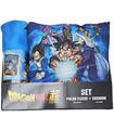 Set Dragon Ball Manta 100 X 140 Cm+ Cojin