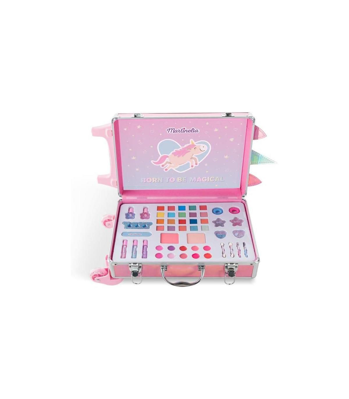 Martinelia SHIMMER PAWS UNICORN Beauty Case - Valigetta Cosmetici Per Bambine Con 24 Pezzi, Trucchi E Accessori Unicorno