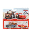 Hw Pack 2 Coches Cars  Road Trip Mater and Road Trip Lightni