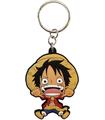 One Piece Porte-cles Pvc "luffy Sd"