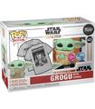 Funko Pop & Tee: Mando- Grogu W/cookie- M