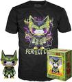 Funko Pop & Tee: Dbz  Perfect Cell  L