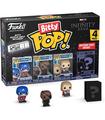 Figura Funko Bitty Pop: Marvel- Capt. America 4pk