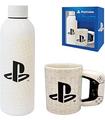 Taza + Botella Metalica Play Station