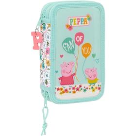 plumier-doble-pqno-28-pcs-peppa-pig-cos