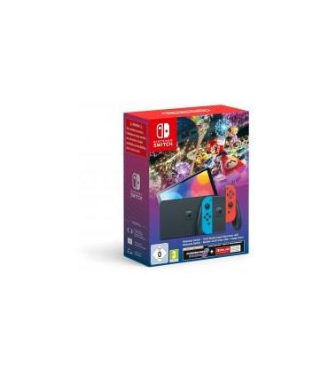 consola-nintendo-switch-oled-azul-rojo-mario-kart-8