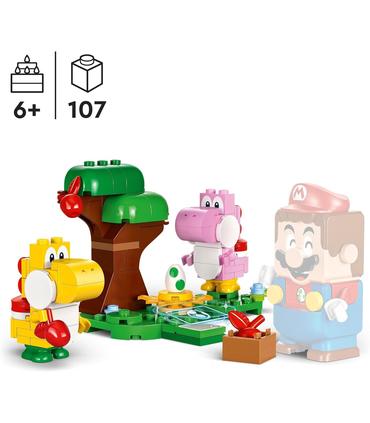 lego-71428-set-de-expansion-huevo-de-yoshi-en-el-bosque
