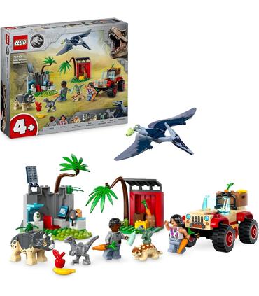 lego-76963-entro-de-rescate-de-crias-de-dinosaurio