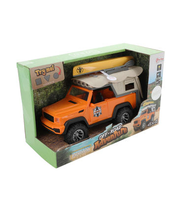 coche-4x4-friccion-con-canoa