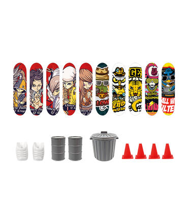 skateboard-finger-con-zapatillas-xtreme