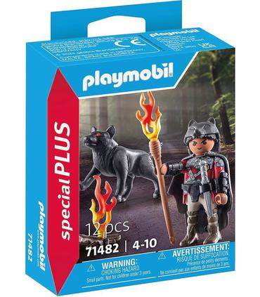 playmobil-71482-guerrero-con-lobo