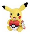 PIKACHU WITH POKE BALL HEART ACCY 20CM