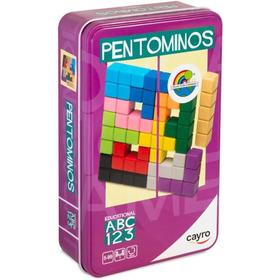 pentominos-metal-box
