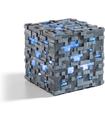 Minecraft Réplique Illuminating Diamond Ore Cube 10 cm