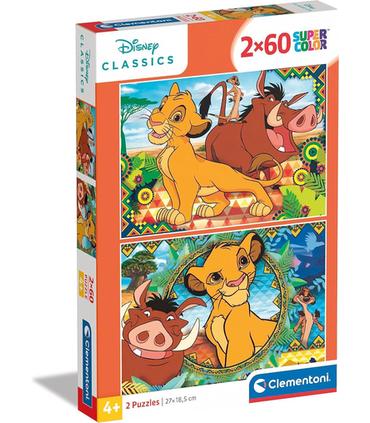 lion-king-puzzles-2x60-piezas